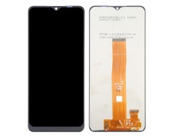Kijelző Samsung Galaxy A12 (SM-A125F), M12 (SM-M127) (lcd, érintőpanel, átvezető fóliával) fekete